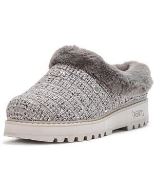 Skechers Martha Stewart Arch Fit Keepsakes-icy Glitz Slipper - Gray