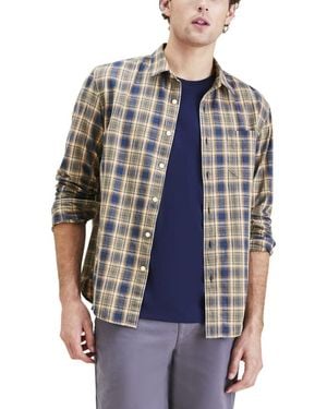 Dockers ® Ultimate Shirt Long Sleeve Regular Fit - Blue