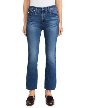 AG Jeans Farrah Boot Crop Jeans - Blue