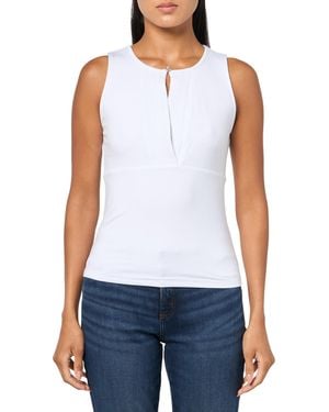 Guess Eco Sleeveless Aubrey Top - White