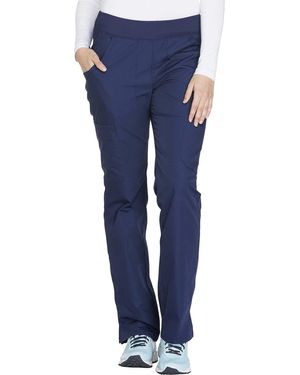CHEROKEE Mid Rise Straight Leg Pull-on Cargo Pant - Blue