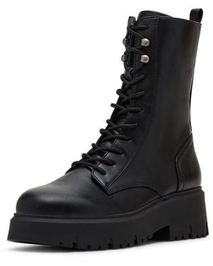 Madden Girl Maisey Combat Boot - Black