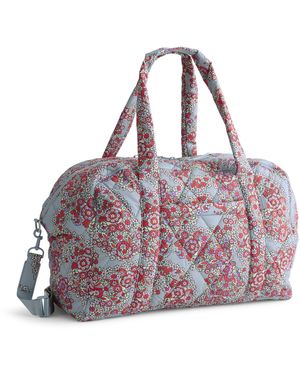 Vera Bradley Featherweight Miramar Weekender Travel Bag - Purple