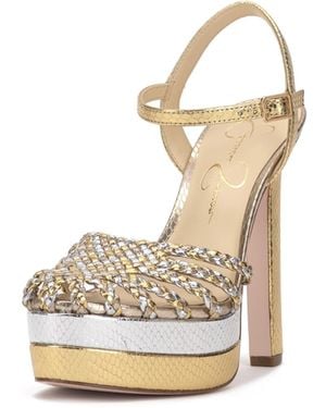 Jessica Simpson Inaia Sandal-platform - White
