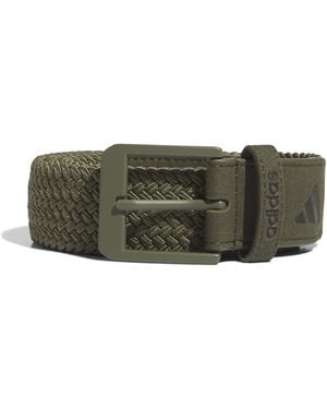 adidas Braided Stretch Belt - Green