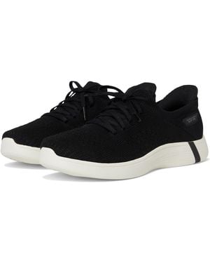 Skechers On-the-go Hands Free Slip-ins Swift W/knit Fit Oxford - Black