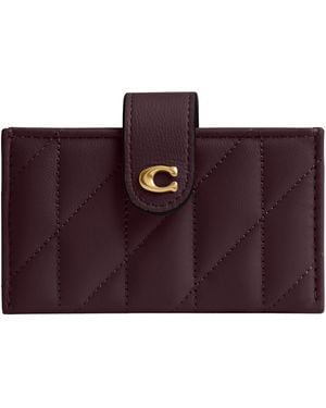 COACH Essential Multi-card Holder - Purple
