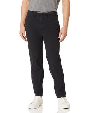 Billy Reid Standard Fit Tapered Chino Pant - Black