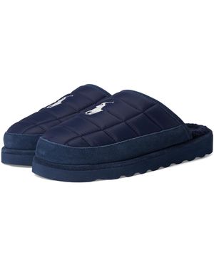 Polo Ralph Lauren Reade Recycle Scuff Ii Slipper (/) Slippers - Blue