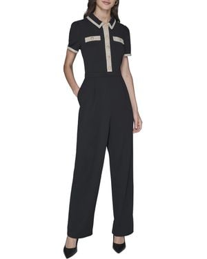 Karl Lagerfeld Paris Jumpsuit - Black