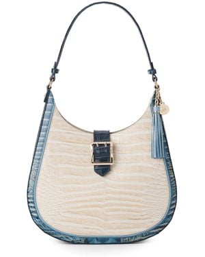 Brahmin Fallon Shoulder Bag - White