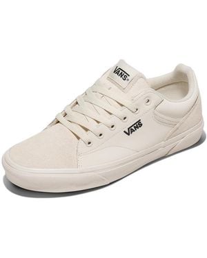 Vans Seldan Shoe | Retro Tennis Inspired Sneakers For Fashion - Natural