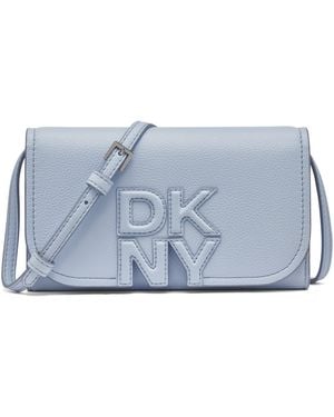 DKNY Nicole Wallet On Crossbody - Blue