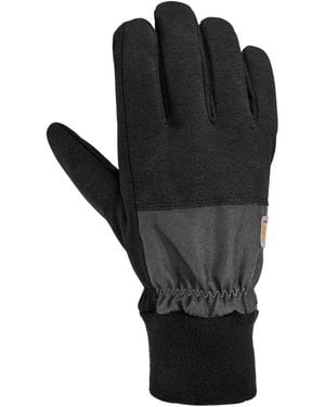 Carhartt Thermal Lined Fleece Cuff Glove 1 Paar Handschuhe - Schwarz