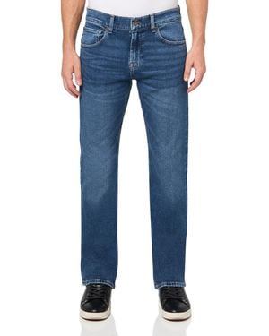 7 For All Mankind Brett With A Pocket Bootcut Jeans - Blue