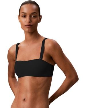 Calvin Klein Perfectly Fit Adapt Bandeau Strapless Bra - Black