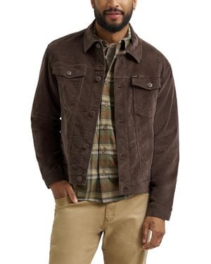 Wrangler Corduroy Trucker Jacket - Brown