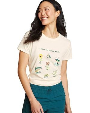 Eddie Bauer Graphic Tee Ivory - White