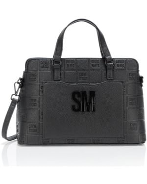 【Steve Madden】 Caroll サッチェルバッグ ブラック Steve Madden Caroll Satchel, Black: Handbags: Amazon.com