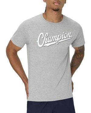 Champion Short Sleeve Jersey Tee - Gray