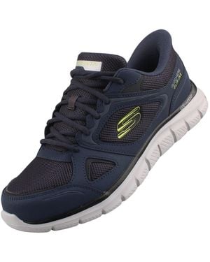 Skechers Track Ezral Sneaker - Blauw