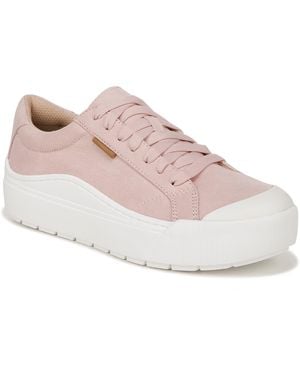 Dr. Scholls S Time Off Sneaker Sepia Rose Microfiber 9 M - Pink
