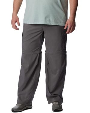 Columbia Silver Ridge Utility Convertible Pant - Gray