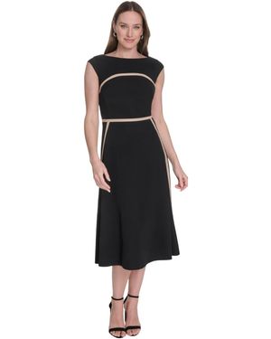 Tommy Hilfiger Dresses Midi Dress - Black
