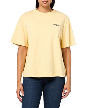 Lacoste Relaxed Fit Retro Logo T-shirt - Blue