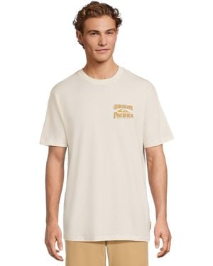 Quiksilver Pacifico Signage Short Sleeve Screen Tee - White