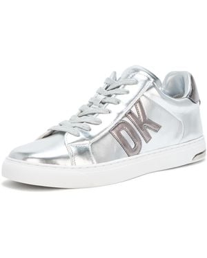 DKNY Abeni Everyday Lace Up Sneaker - White