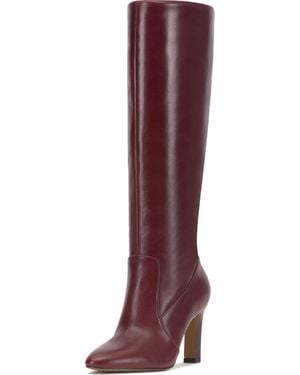 Vince Camuto Gylina Extra Wide Calf Knee High Boot - Red