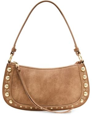 Steve Madden Dreya Studded Shoulder Bag - Brown