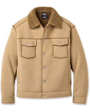 UGG Janson Fluff Jacket Ii - Natural