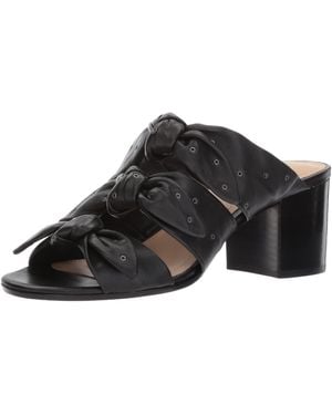 Pour La Victoire Amal Heeled Sandal - Black