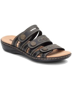 Clarks Casual Flat Sandal - Brown