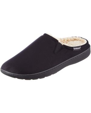 thumbnail image 2 of Suede Clogs Men Isotoner Men's Recycled Microsuede Clog - Vincent Hoodback Slippers Recycled Microsuede Slippers 2 of 11