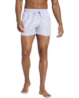 adidas Standard 3-stripes 3-inch Swim Shorts - Blue