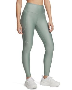 Under Armour Armor Heatgear No-Slip Waistband Full-Length Leggings - Green