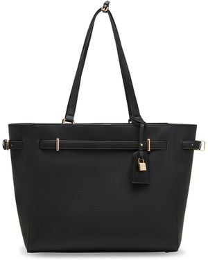 Anne Klein Belted Tote - Black