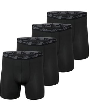 New Balance 5 Performance No Fly Boxer Brief - Negro