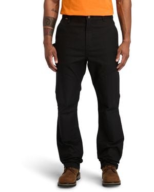 Timberland Gritman Flex Athletic Fit Double Front Utility Work Pant - Black