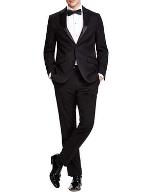 Kenneth Cole Reaction Performance Fabric Tuxedo - Black