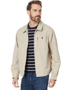 U.S. POLO ASSN. Micro Golf Jacket Thomston Khaki 2x-large - Natural