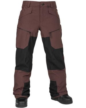 Volcom Stone Mica 20k Pant Mahogany S5 M - Brown