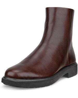 Ecco Amsterdam 25 Mm Warm Ankle Boot - Brown