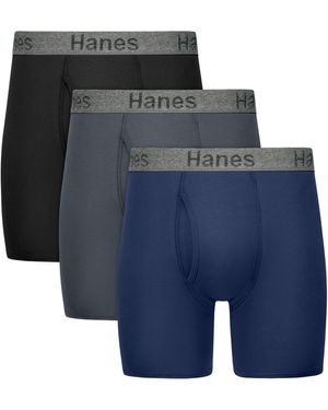 Hanes Stay Dry Pouch - Blue