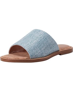 Marc Fisher Grayce Flat Sandal - Blue