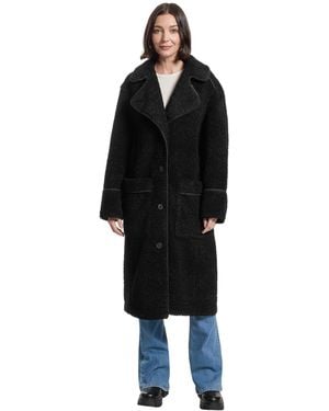 UGG Sema Fluff Coat Coat - Black
