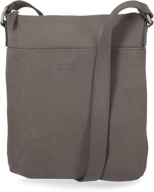 Timberland Sac à bandoulière en cuir - Marron